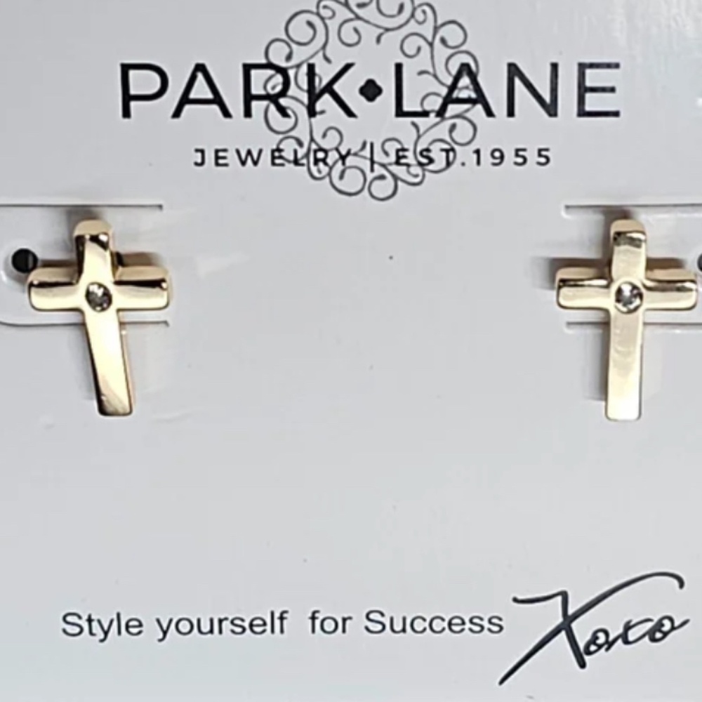 Park Lane Cross Earrings